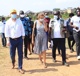 EU Representatives Inspect PROMUSH and FiDEP at Adentan