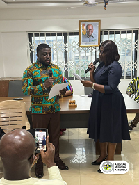 Hon. Mahamud Ya-Adjagey Elected As Presiding Member of the Adentan Municipal Assembly