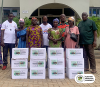 MOFA, through the Adentan Municipal Assembly, Distributed Fertilizers to Smallholder Farmers